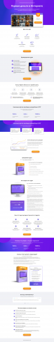 Адаптивная вертска LandingPage "Первые деньги в интернете"