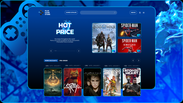 PlusGameStore Preview