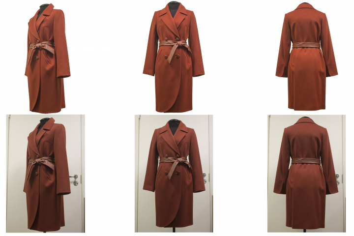 Обтравка пальто для Ателье