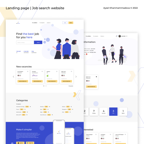 Сайт для поиска работы