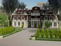 Общественное здание. Разработка фасада. г. Москва.