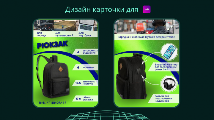 Карточка для WB