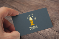 Логотип для компании Ingame (обучение детей в игровой форме)
