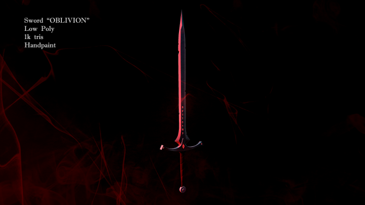 3D-модель "Sword "OBLIVION"