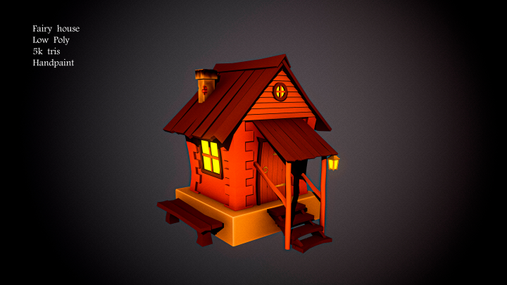 3D-модель "Fairy house"