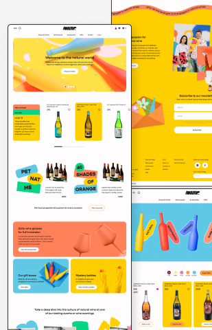 Ecommerce - Натурального вина