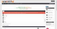 Разработка сайта для awsmcheats.ru
