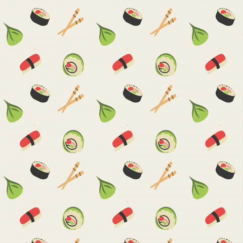 Патерн для суши-бара