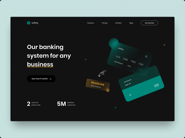 Banking System - Hero Header
