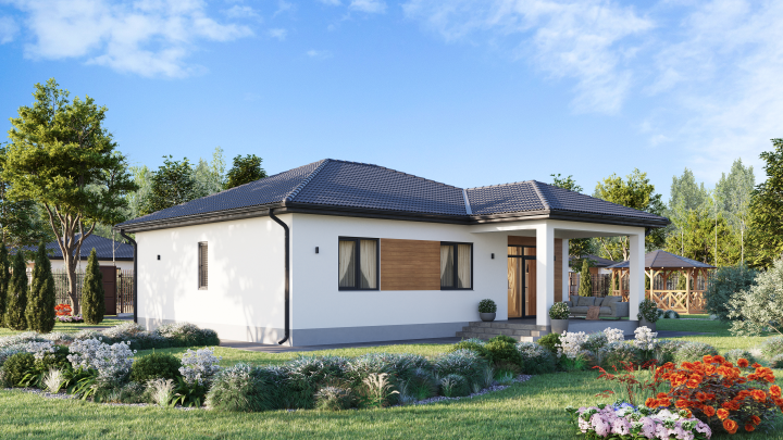 Визуализация частного дома