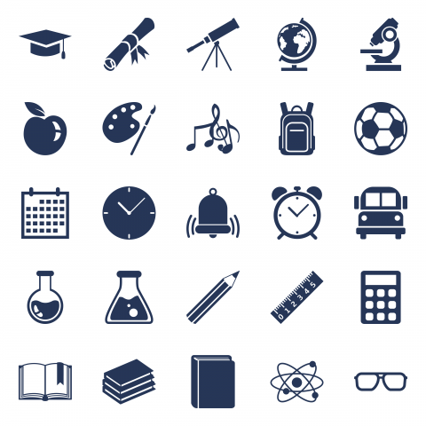 Школьные иконки