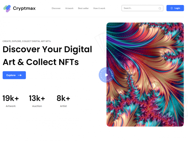 Website "Cryptmax"