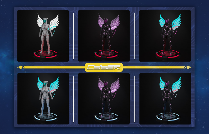 NFT Collection Cyber Girls