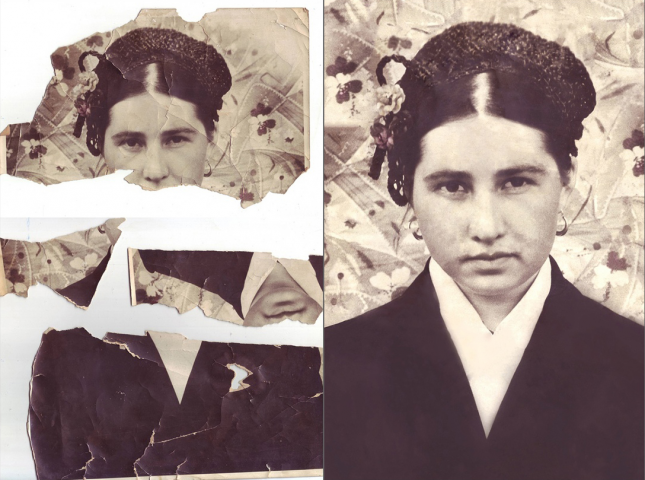 Реставрация старого фото