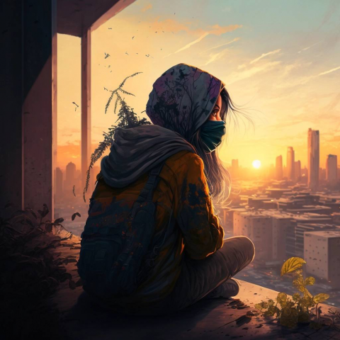 Abandoned city