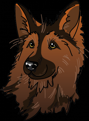 Портрет собаки