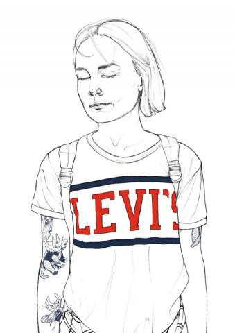 Скетчи портретов