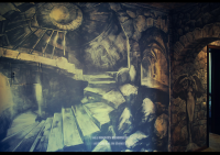 Руины, дизайн и роспись интерьера.