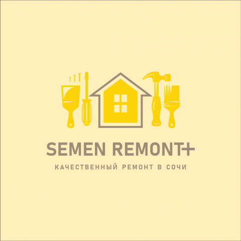 Логотип Семён ремонт+