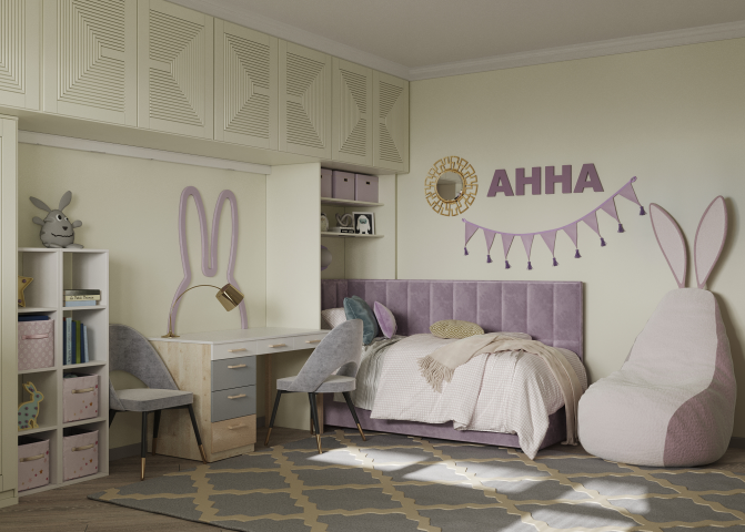 Детская комната в современном стиле