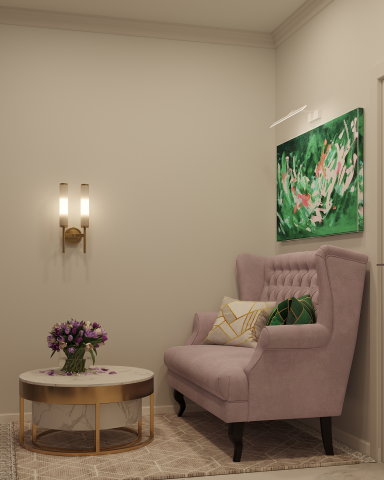 Кухня-гостиная в современном стиле