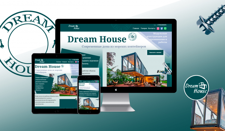 Сайт компании по производству домов из морских контейнеров