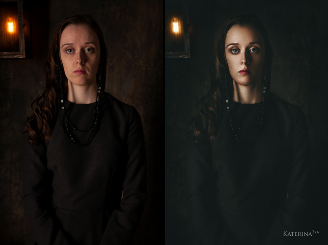 Фотосъемка, цвет и ретушь (до / после)