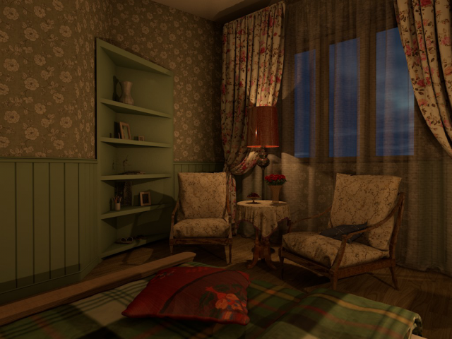 Визуализация интерьера