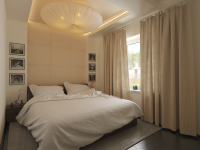 House in modern style (bedroom1)