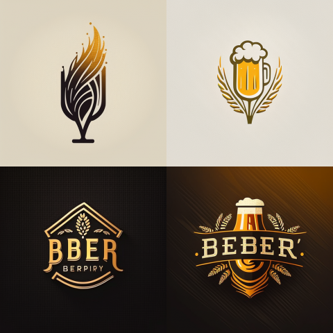 Логотип пивного магазина