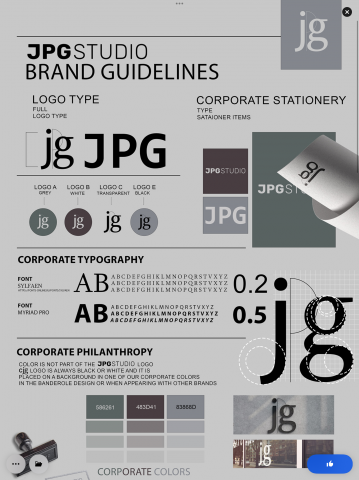 JPG STUDIO BRANDING
