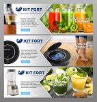 3 баннера для слайдера Kit Fort