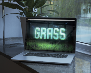 Лого для музыкального клуба GRASS