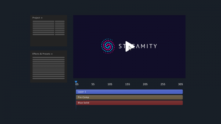 Showreel logo animation