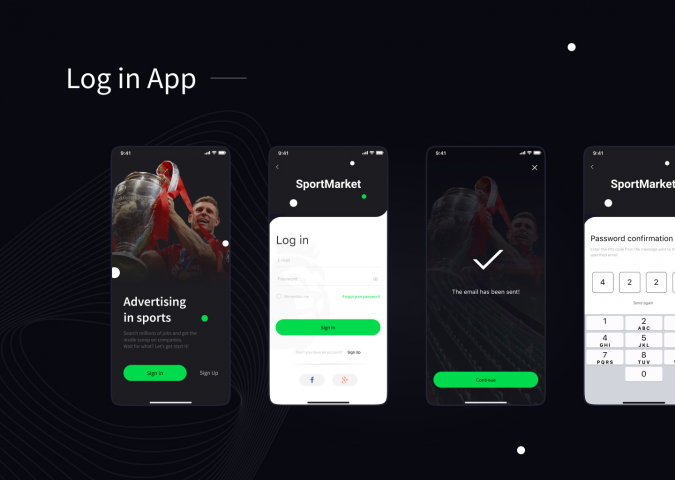 Приложение Sportmarket