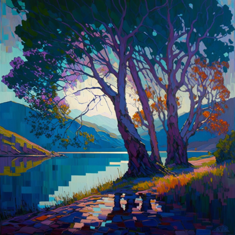 Спокойствие озера