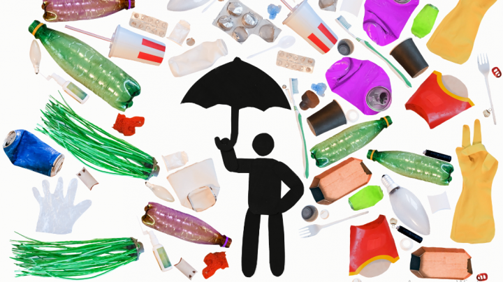 фрагмент ролика о защите окружающей среды