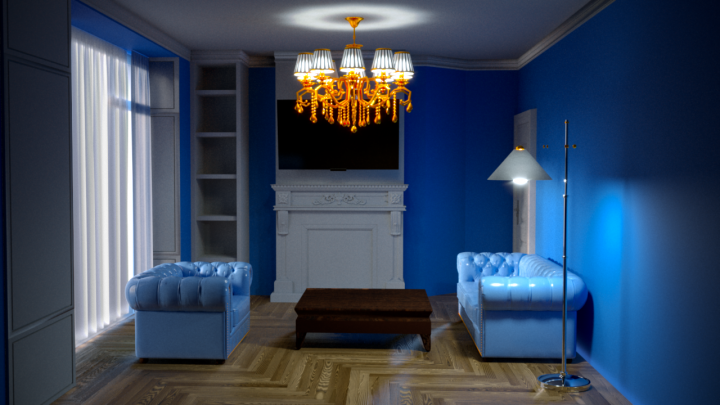 небольшая комната (интерьер)