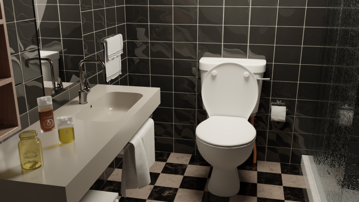 Интерьер ванной комнаты