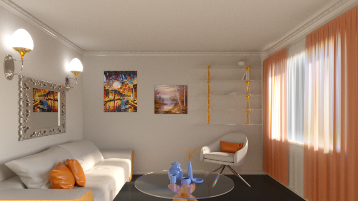 небольшая комната