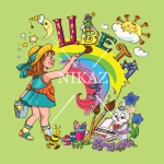 Книга для детей "Цвета"