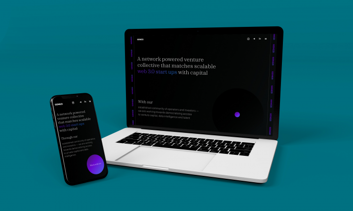Лендинг для привлечения инвесторов и стартапов