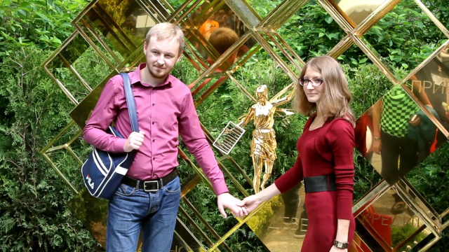 Открытие скульптуры