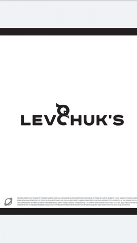 Логотип для Levchuks ✅