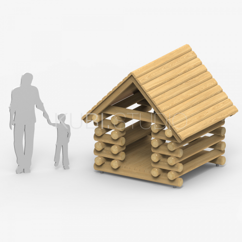 Большой детский домик
