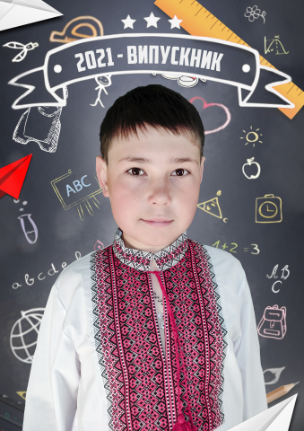 Портрет на фото альбома