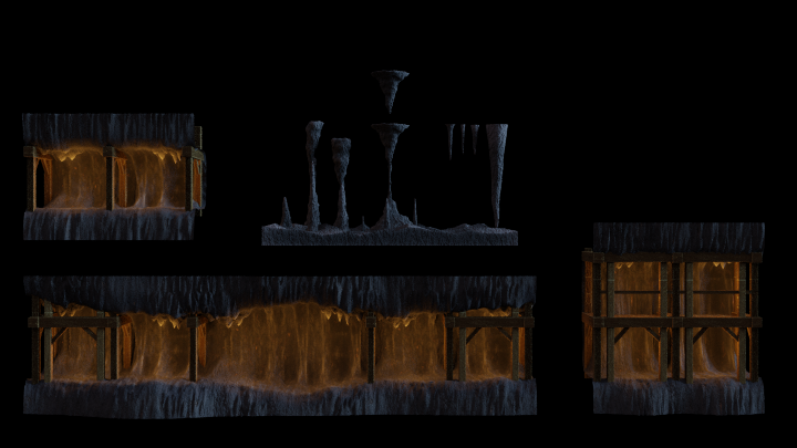 Cave Modular Assets