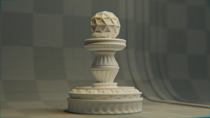 Pawn Design Render