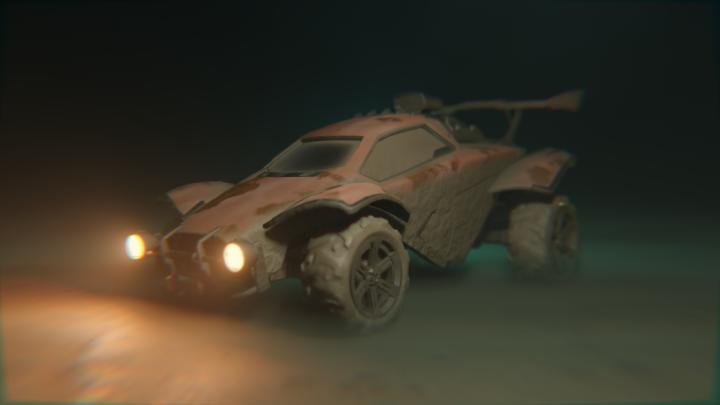 Car Render #3 (EEVEE for animation)