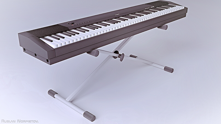 Casio CDP-120 3d model